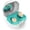 GREEN, variant on Personal sound in-ear amplifier with portable charging case, noise reduction, adjustable volume, suitable for seniors