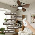 thumbnail image 2 of Vagizm Ventilador de Techo Empotrado de 30 Pulgadas con Luz LED y Control Remoto: Diseño Geométrico Moderno, 2 of 7