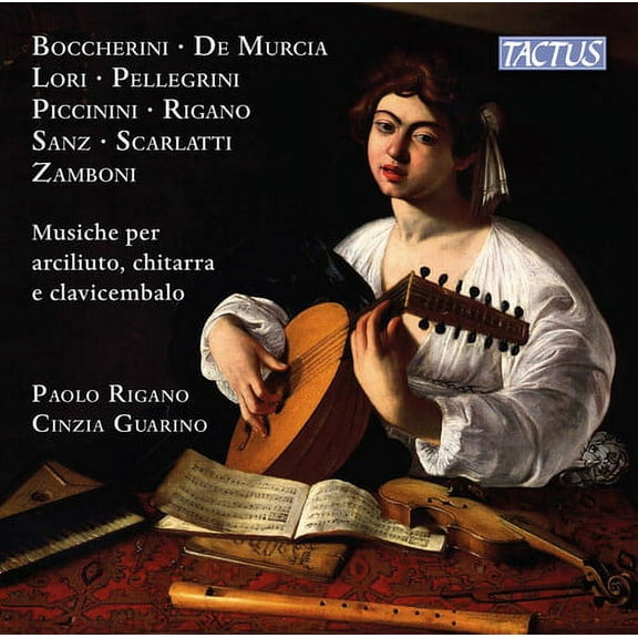 Paolo Rigano - Music for Archlute Guitar & Harpsichord - Music & Performance - CD