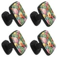 thumbnail image 2 of 4 Pcs Square Cabinet Handle Drawer Pulls Cactus Knobs with Screws Furniture Office Cabinet Knob Decoration, 2 of 7