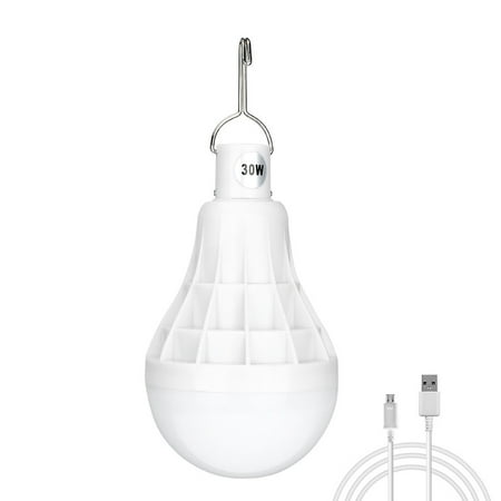 

Aviva 30W LED Emergency Light USB Charging Bulb For Outdoor Charging Lighting With Hoo