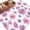 White, variant on Large Area Rugs for Living Room Bedroom, Spring Floral 6'x9' Rug Washable Carpet Runner Indoor Outdoor, Summer Botanical Purple Pink Flower Non Slip Floor Mats Rug for Kitchen, Playroom