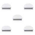 thumbnail image 1 of Advancent Limpiaparabrisas de vidrio, ventanas de baño, espejo retrovisor de coche, cepillo de multiusos, suministros de herramientas de limpieza blanco 5piezas Advancent CBP185038, 1 of 4