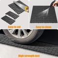 thumbnail image 3 of 44 Pack Plastic Interlocking Deck Tiles,12" Waterproof Outdoor Flooring,All Weather Use, Patio Floor Decking Tiles for Porch Poolside Balcony Backyard,Stone Texture,Brown 02, 3 of 6