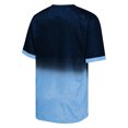 thumbnail image 3 of Youth Navy/Light Blue New York City FC Stalwart Defender T-Shirt, 3 of 3