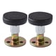 thumbnail image 1 of Soporte Fijo Billuyoard para Muebles 2 uds Estabilizador de Cama de Pared de Aleación de Acero Inoxidable Ajustable Negro, 1 of 6