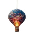 thumbnail image 2 of Hot Air Balloon 2D Pendant Delicate And Cute Suitable For In Any Occasion To Life And Showcases A Unique Personality, 2 of 4