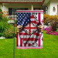 thumbnail image 2 of Flags Proud Georgian American Flag Ripped flag Georgia strong Garden Flag, Double-Sided Decorative Outdoor Flag, Patriotic Polyester Yard Flag 12 x 18 in, 2 of 5