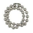 thumbnail image 2 of 9.5mm Extra Large Steel Ball Chain Mens Necklace with Extra Durable Color Protect Finish - 30 inches, 2 of 3