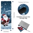 thumbnail image 4 of Santa Claus Gym Towel with Storage Bag, 72.8"x26.8", Suitable for Yoga, Pilates, Fitness - Yoga Blanket, Hot Yoga Towel, Yoga Towels Included, 4 of 6