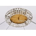 thumbnail image 4 of Elegant Lighting Paris 24 Lights Iron and Crystal Royal Cut Chandelier in Brass, 4 of 7