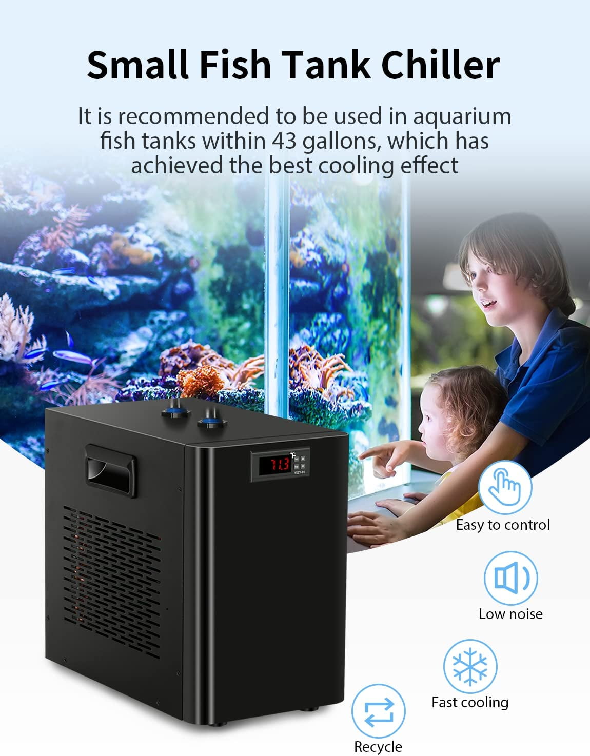 Used top aquarium chiller