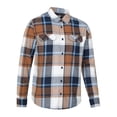 thumbnail image 4 of Mountain Warehouse Mens Trace Flannel Long-Sleeved Shirt, 4 of 4
