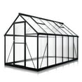 thumbnail image 3 of NETAJE 6'x11' Polycarbonate Greenhouse, Large Aluminum Walk-in Green House for Backyard, 3 of 8