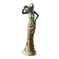 thumbnail image 3 of deevoka African Sculpture Art Crafts Vintage Women Figure for Bedroom Desk Bookshelf A, 3 of 9