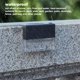 thumbnail image 4 of Kearding Luz de valla de patio, Panel Solar LED IP55, resistente al agua, blanco cálido, lámpara recargable para escaleras de Patio, Iluminación y accesorios, 4 of 6