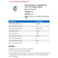 thumbnail image 2 of Front Brake Rotor - Compatible with 2016 - 2021 Hyundai Tucson 2017 2018 2019 2020, 2 of 2