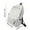 🔥 White_Hot#2886, variant on Outdoor Backpack | Canvas & Polyester | Large Capacity | Ergonomic Straps | Multiple Compartments | Stylish Design | Fits 17" Laptop | Water Resistant | Black or White | 45x33x13cm | 1 Pack