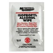824-WX50 - LINGETTES À L'ALCOOL ISOPROPYLIQUE 5 X 6 POUCES ALCOOL À 99,95 % (50 pcs/pqt)
