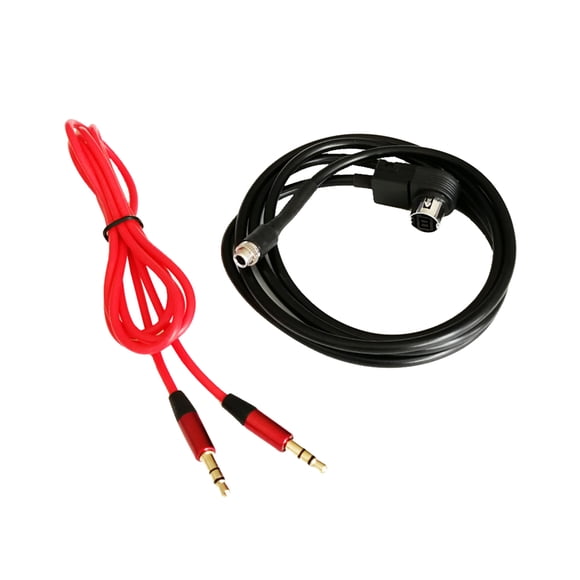 Cable de sonido auxiliar para coche de 3.5 mm para CD KV-U58 PD100 U57 Desde Zulema Cable de audio del adaptador AUX del coche