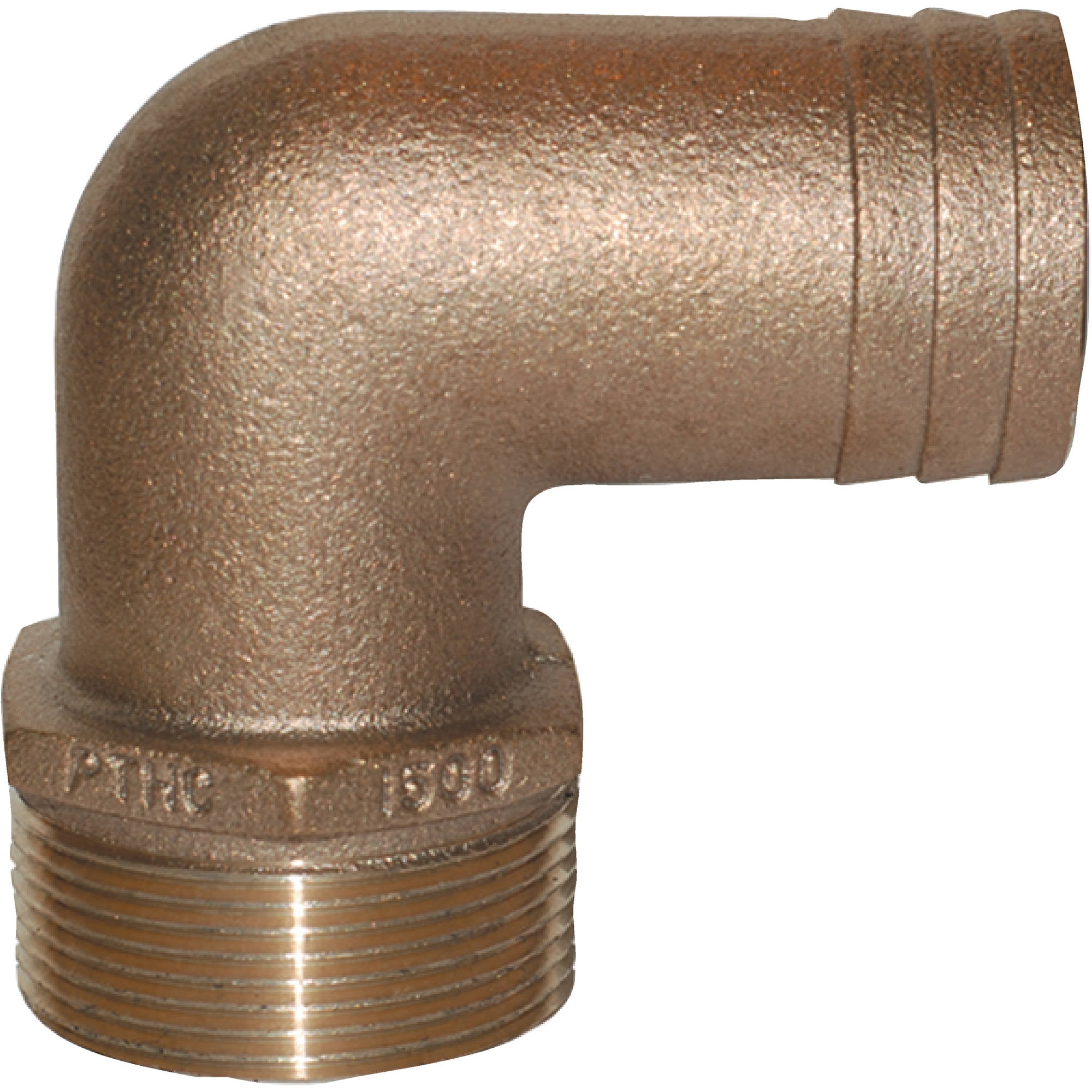 PIPE HOSE ADAPTER BARB CAST BRONZE 34 FF500 FULL FLOW 1//2/" PIPE 3//4/" HOSE BARB