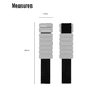 thumbnail image 2 of Par De Polainas Ajustables Muñequeras, Tobilleras HEAD-HA268-2K, 2 of 4