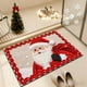 thumbnail image 1 of Alfombra de Baño Navideña de Punto | Alfombra de Baño Absorbente de Terciopelo de Cristal Antideslizante de 60 X 40 Cm | Felpudo Suave y Cálido para La Entrada Del Baño, Ideal para Decorar El Hogar y, 1 of 6
