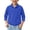 Blue-01, variant on Sentuca Boys Polo Shirts 3/4 Sleeve Solid Color School Uniform Shirts Turn Down Collar Back to School Kids Top Size 5-6Y Black