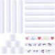 thumbnail image 1 of 50pcs Blank Slap Bracelets: Diy White Slap Bracelets For Kids - Blank Snap Wristbands Craft Projects Party Favors For Birthday Creative Painting Acces, 1 of 3