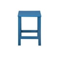 thumbnail image 7 of Polytrends  Laguna Hdpe All Weather Outdoor Patio Foldable Adirondack Chairs With Side Table (3-Piece Set) Pacific Blue, 7 of 7