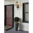 thumbnail image 3 of Progress Lighting Richmond Hill 1-Light Wall Lantern, Textured Black, Clear Glass Panels, Steel, 3 of 9
