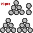 thumbnail image 1 of 20Pcs Seal O-Ring Hose Gasket Flat Rubber Washer With Filter Net For Faucet Grommet 1/2 Rubber Gasket Washer Sink Strainer Tool, 1 of 5
