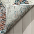 thumbnail image 5 of Well Woven Leona Atacama Vintage Geometric High-Low Grey 2'3" x 7'3" Runner Rug, 5 of 7