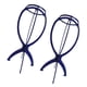 thumbnail image 1 of Soporte para peluca Colcomx 2 uds Plástico Azul, 1 of 6