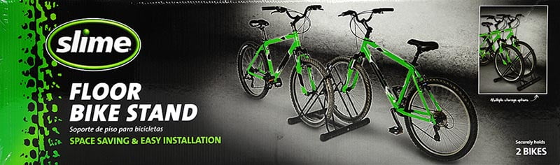 slime floor bike stand