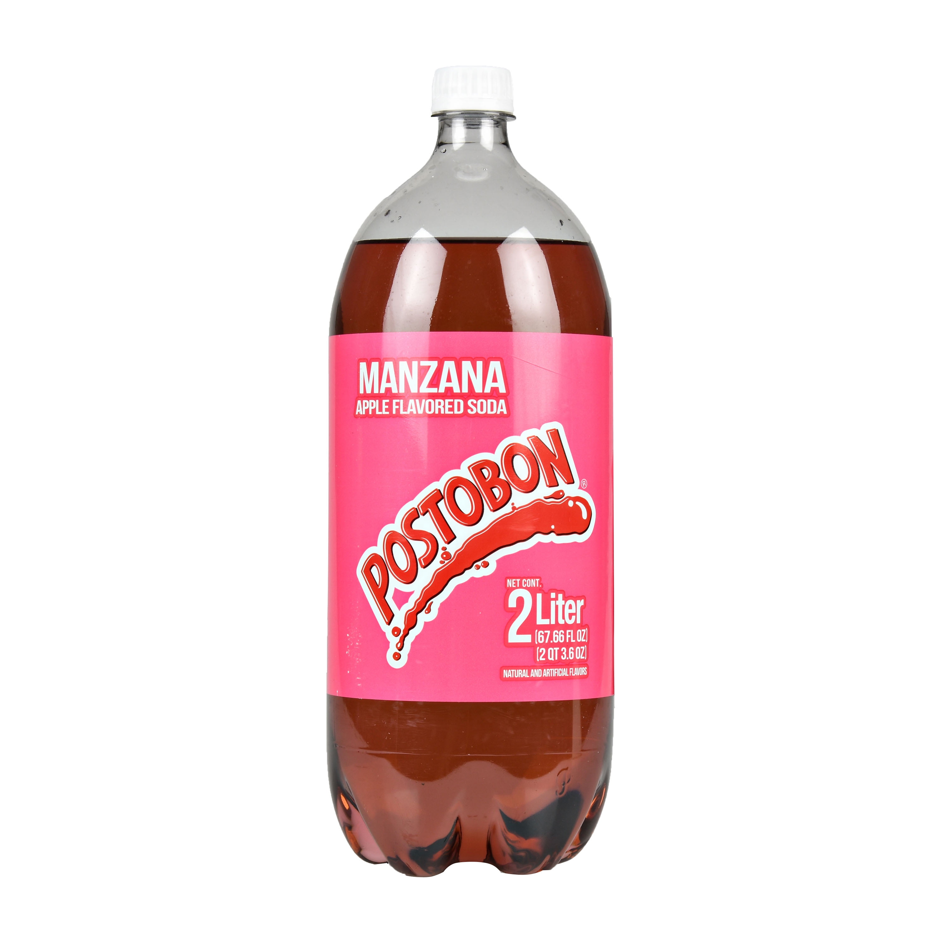Postobon Apple Flavored Soda, 2 l