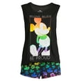 thumbnail image 5 of Disney Mickey Mouse Pride Women's and Women's Plus Tank Top, Shorts and Socks, 3-Piece Sleep Set, 5 of 5