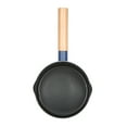 thumbnail image 3 of Non-stick Milk Pot, Noodles Pot Small Soup Pot Beech Wood Handle Home Multi-function Induction Cooker Small Pot With Lid, 3 of 8