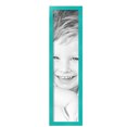 thumbnail image 2 of ArtToFrames 7" x 29" Aqua Picture Frame, 7x29 inch Green Wood Poster Frame (WOM-5186),  Pack, 2 of 7