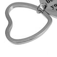 thumbnail image 4 of Thank You for Being The Dad You Didn't Have To Be Stainless Steel Keychain Father In Law Step Dad Perfect Father's Day Gifts, 4 of 5