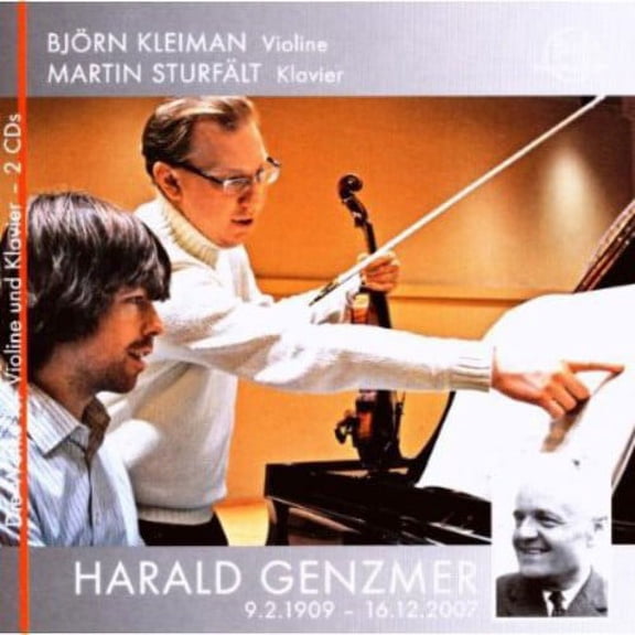 Genzmer / Kleiman / Sturfaelt - Works for Violin & Piano - Music & Performance - CD