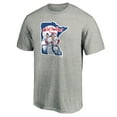 thumbnail image 2 of Men's Heathered Gray Minnesota Twins Cooperstown Collection Huntington Logo T-Shirt, 2 of 3