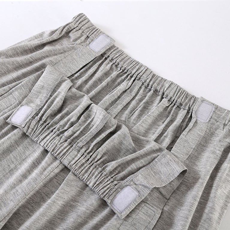 QSAWXQZ Women’s Split Front Wide Leg Shorts Open Front Lounge Shorts ...