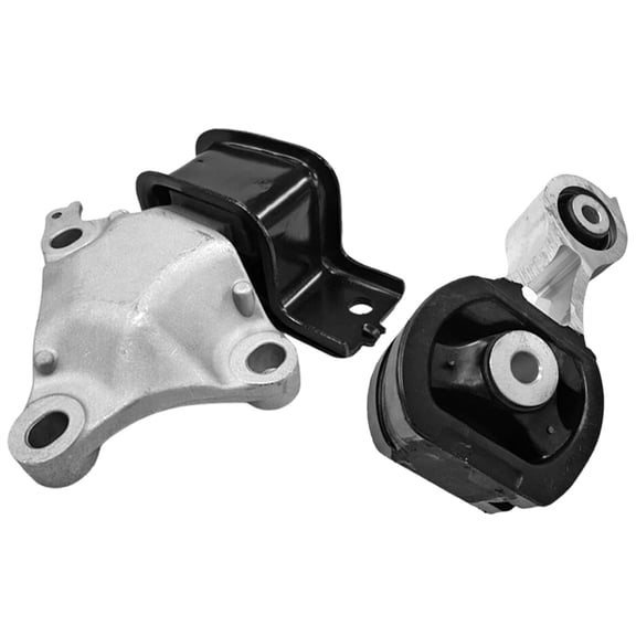 4M Auto Parts Rear Lower Engine Troque Strut Mount & Left Automatic Transmission Mount 2PCS Set. Parts 9948, 10052. A65139, A45008. (AWD) (CVT)
