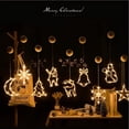thumbnail image 3 of PENGXIANG Christmas Suction Cup Light Window Backdrop Decoration LED String Light For Indoor Home Bedroom Wedding Party New Year, 3 of 13