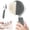 Gray, variant on Euqvunn Cat & Dog Grooming Brush – Self-Cleaning Slicker Brush for Shedding, Removes Loose Fur & Tangles, Gentle & Skin-Friendly, Perfect for All Coat Types – Blue