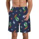 thumbnail image 1 of Fotbe Dinosaur Astronaut Trajes de Baño Estampados para Hombre, Shorts de Verano de Secado Rápido, Ropa de Playa, Bañadores-Small, 1 of 6