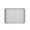 Gray, variant on 1 Pack Fast Food Cafeteria Tray | Rectangular Textured Plastic Food Serving TV Tray | School Lunch, Diner, & Commercial Kitchen Restaurant Equipment