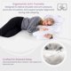 thumbnail image 4 of Almohada Wife Pillow para dormir de lado con orificio para el brazo y alivio del dolor, 4 of 8