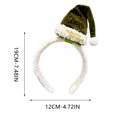 thumbnail image 3 of Diadema Navideña con Adorno para El Cabello - Estilo Festivo, Ideal para Niños, Adolescentes y Adultos | Tela Suave, Tamaño Ajustable, Paquete de 2, 3 of 5